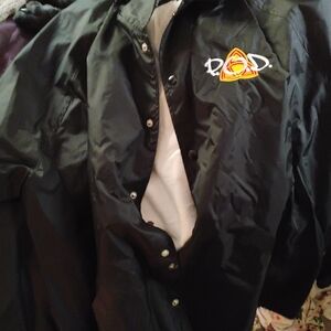 Port and Company Black Windbreaker Jacket